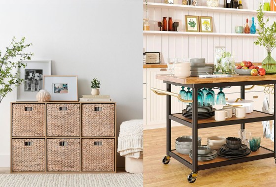 Stylish home organization products that look way more expensive than they are