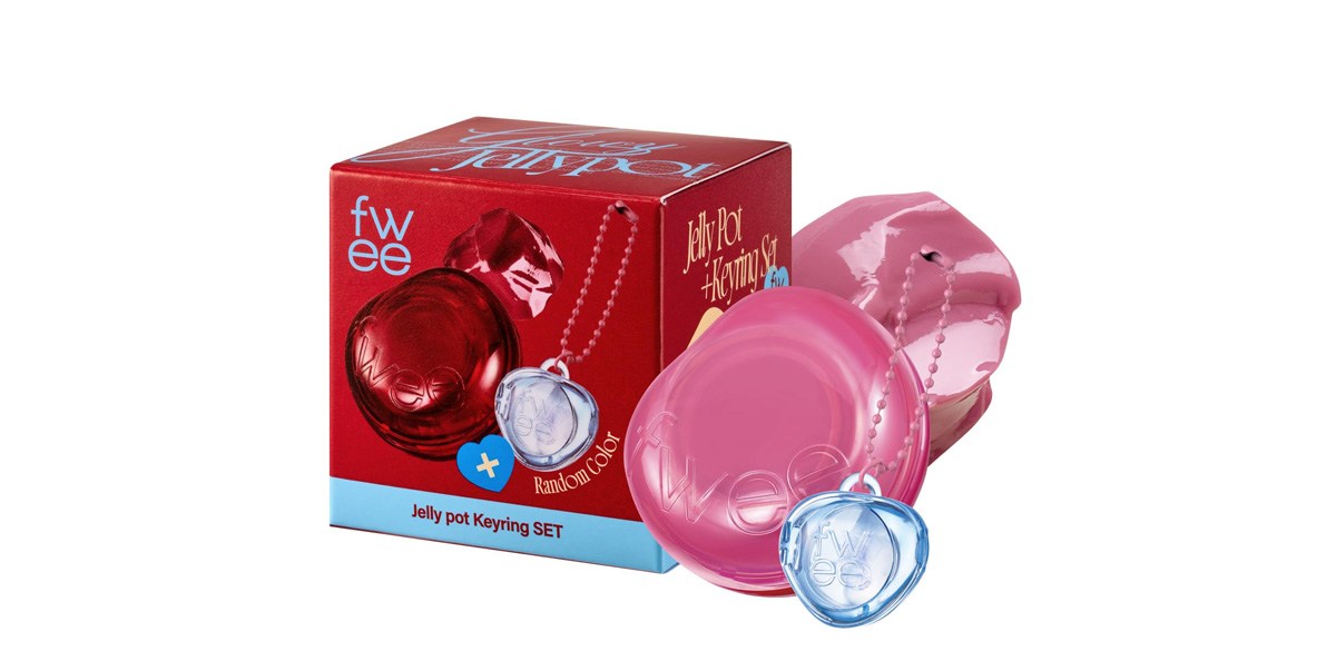 Fwee Glowy Jelly Pot + Keychain SET Fwee Glowy Jelly Pot + Keychain SET
