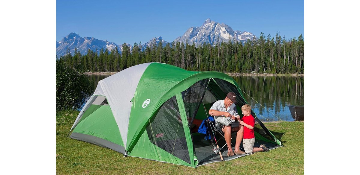 Coleman Evanston Screened Camping Tent Coleman Evanston Screened Camping Tent