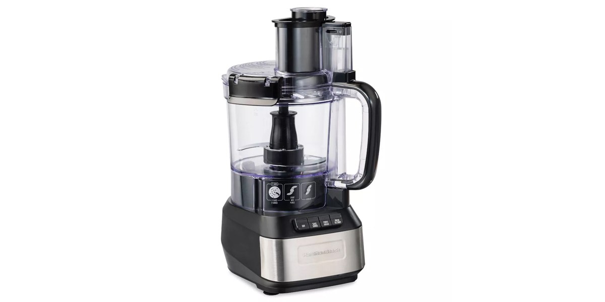  Hamilton Beach 12-Cup Stack and Snap Food Processor