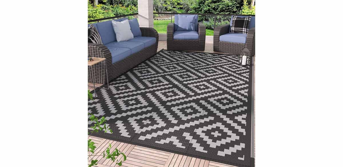 GENIMO Outdoor Rug for Patio Clearance GENIMO Outdoor Rug for Patio Clearance