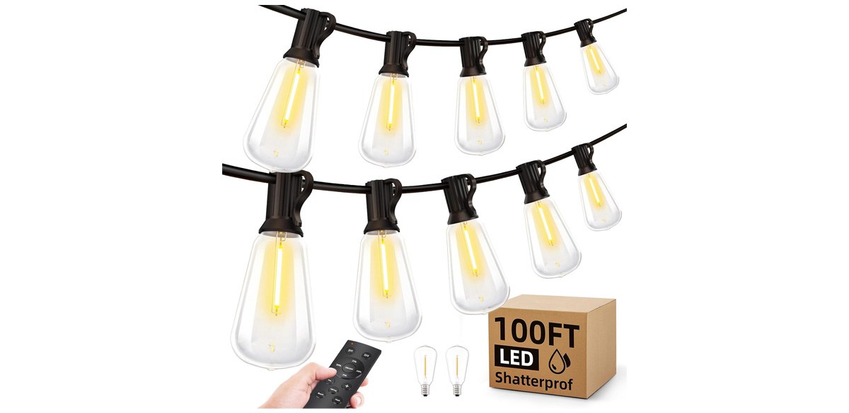MGVIH Outdoor String Led Patio Lights MGVIH Outdoor String Led Patio Lights