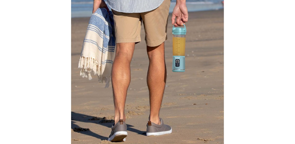 Ninja Blast Portable Blender, Cordless in Tinted Aqua