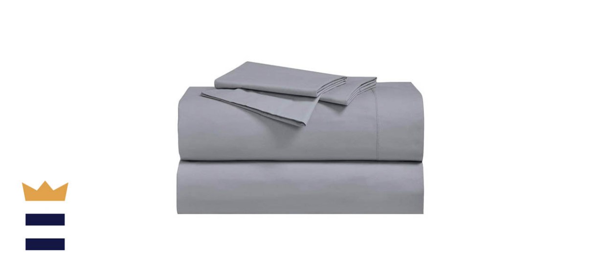 Abripedic 100 cotton percale weave deep-pocket king sheets