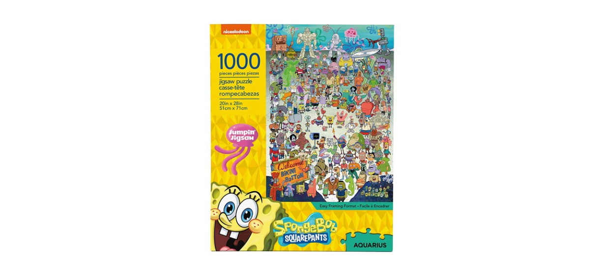 Best Aquarius SpongeBob SquarePants Puzzle Best Aquarius SpongeBob SquarePants Puzzle