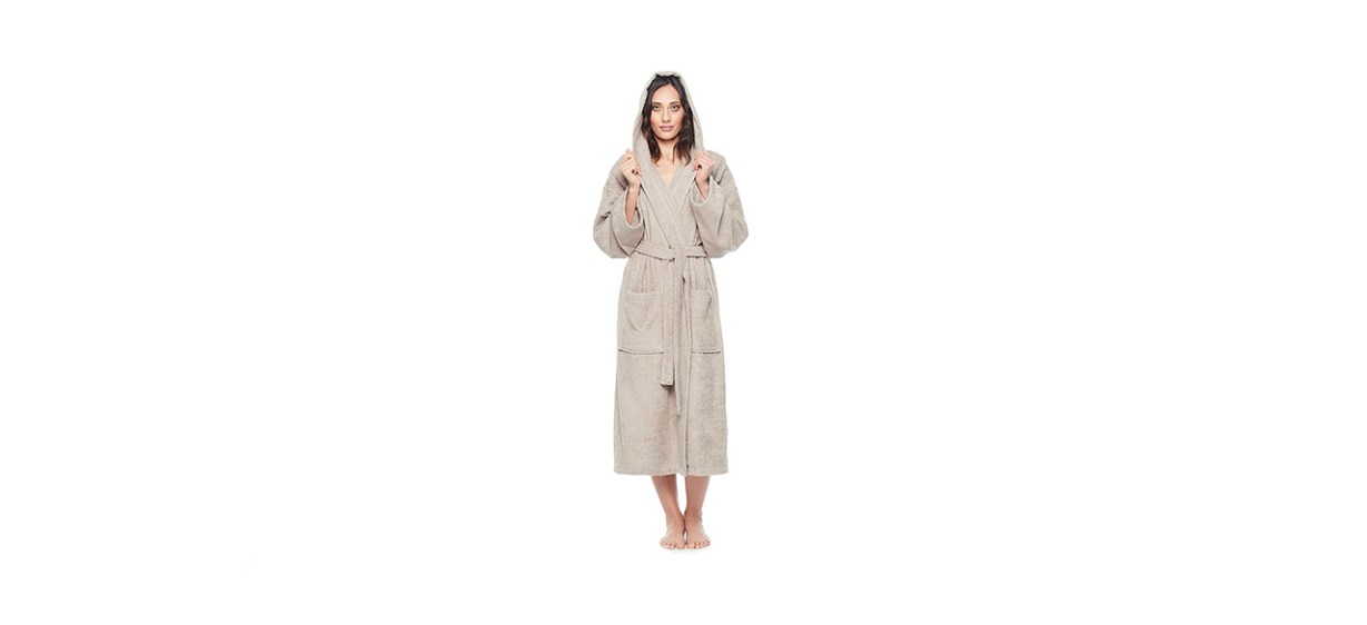 Best Arus Women’s Hooded Turkish Cotton Robe Best Arus Women’s Hooded Turkish Cotton Robe