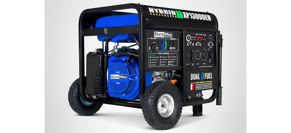 DuroMax XP13000EH 13,000-Watt Dual Fuel Portable Generator DuroMax XP13000EH 13,000-Watt Dual Fuel Portable Generator