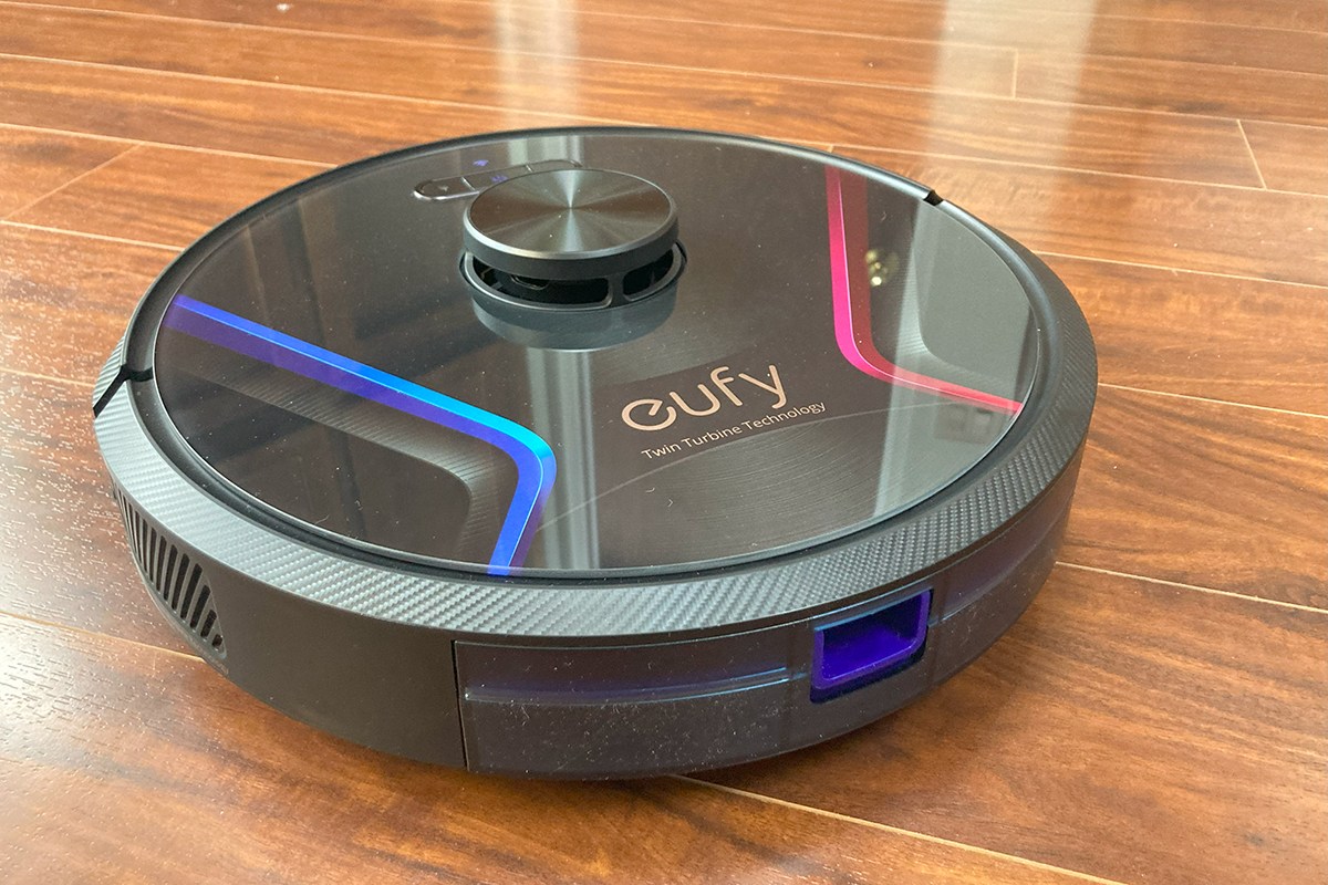 eufy by Anker RoboVac X8 on wood floor