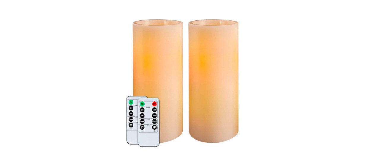 Best Homemory Flameless Pillar Candles