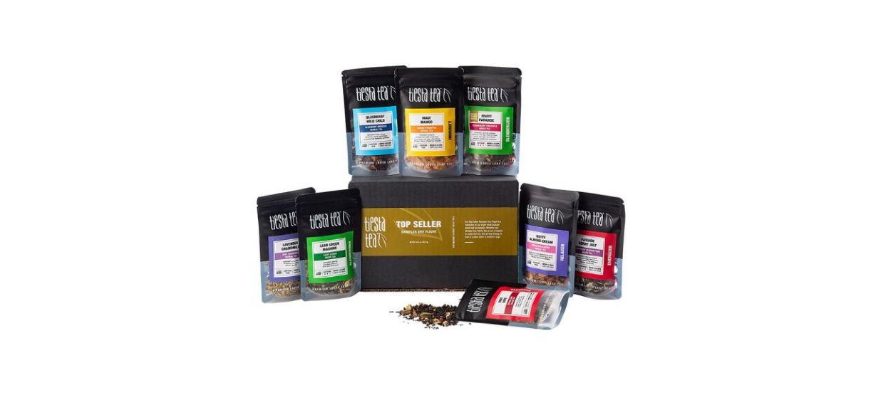 Best Tiesta Tea Top 8 Favorites Tea Sampler