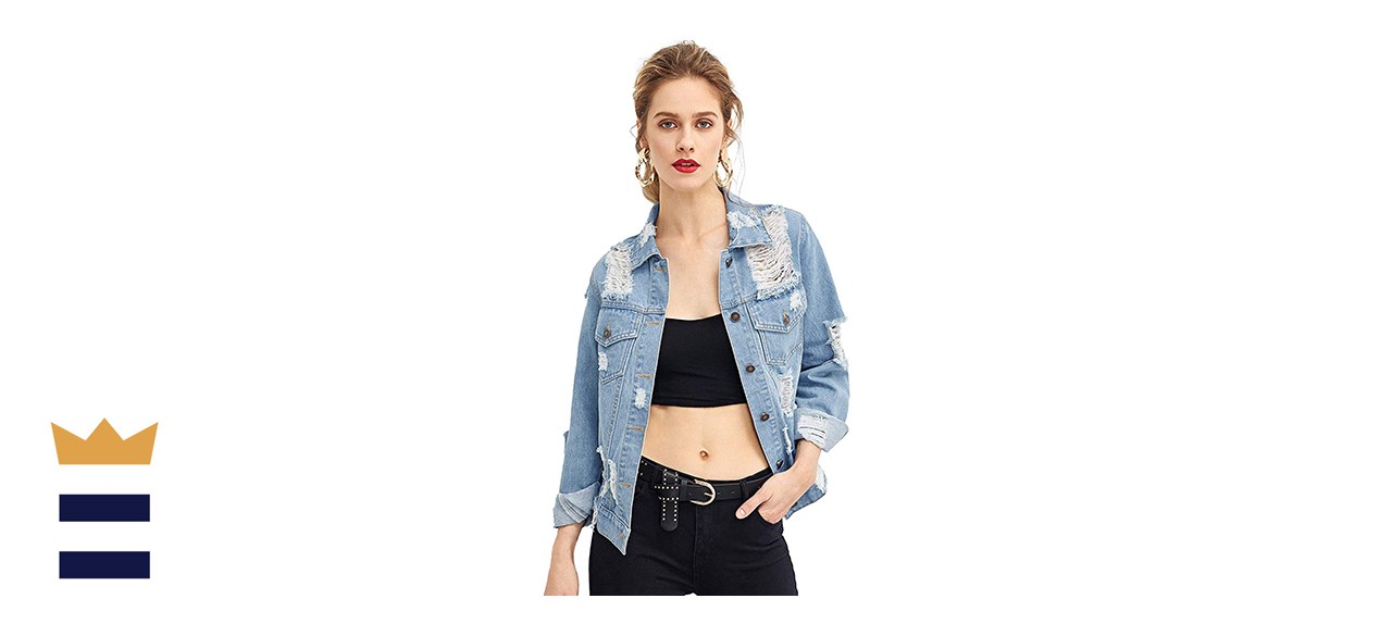 zane warm denim jacket
