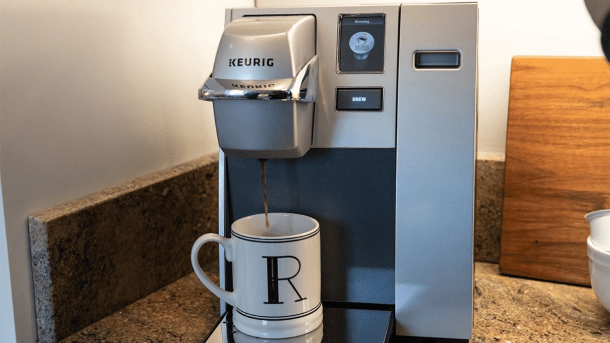 Keurig K155 Office Pro Single Cup Commercial K-Cup Pod Coffee Maker, Silver Keurig K155 Office Pro Single Cup Commercial K-Cup Pod Coffee Maker, Silver