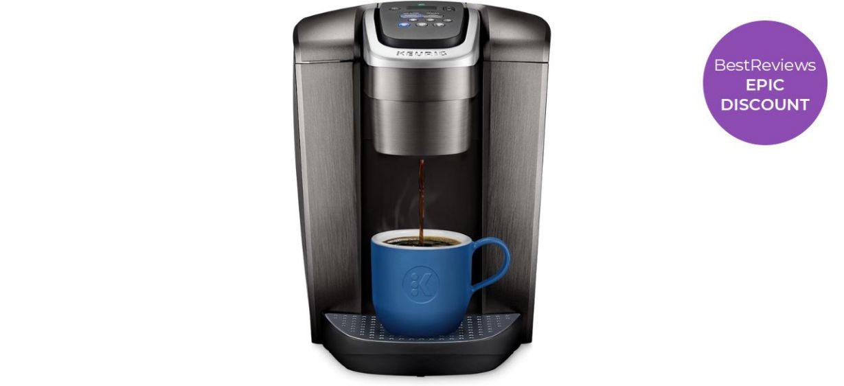 Keurig K-Elite on white background Keurig K-Elite on white background