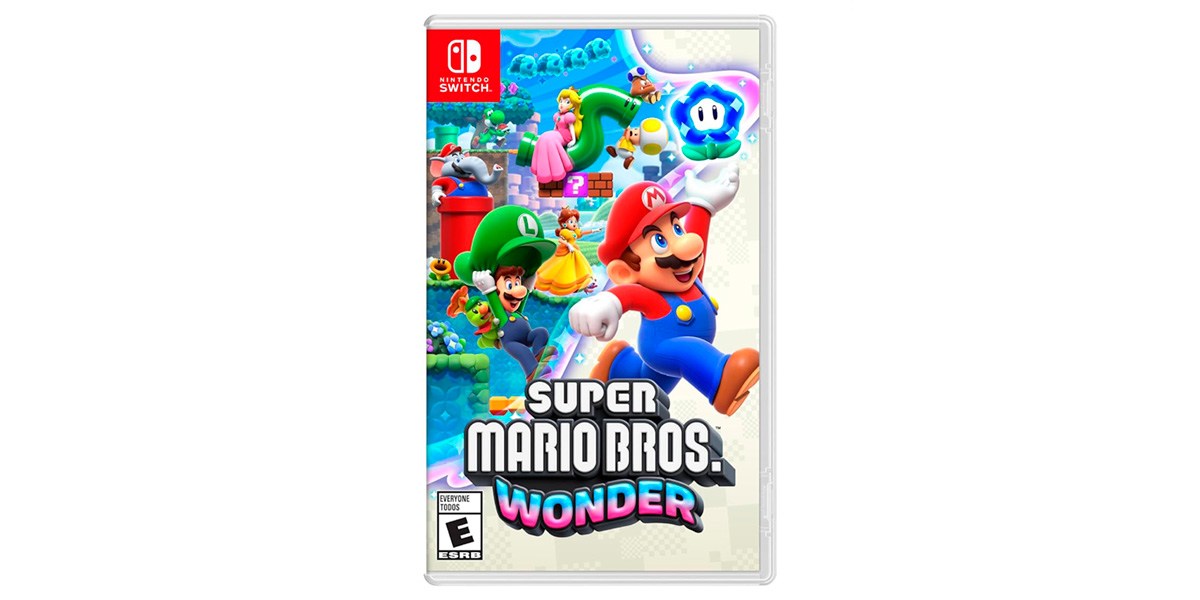 Super Mario Bros. Wonder on white background