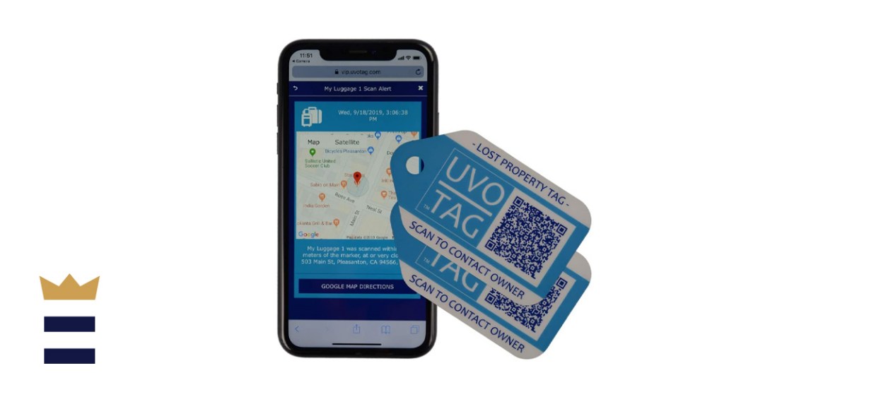 UVO TAG Location-Enabled Smart Luggage Tag