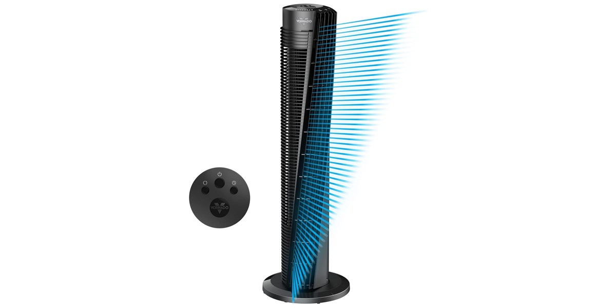 Vornado OSC84 Tower Fan in living room Vornado OSC84 Tower Fan in living room