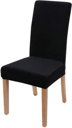 Smiry Velvet Stretch Dining Room Chair Covers