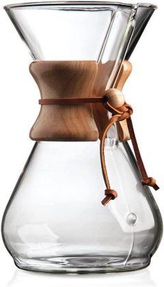 Chemex 8-Cup Classic Series Pour-Over Glass Coffee Maker