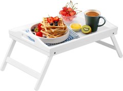 Artmeer Bed Tray Table with Handles