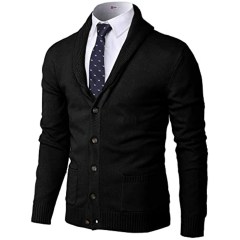 H2H Men's Cardigan Sweater