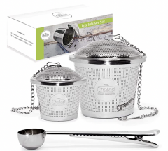 Chefast Combo Kit - Tea Strainer and Infuser Plus Spoon