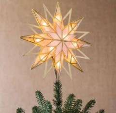 Balsam Hill Double-Sided Starburst Tree Topper