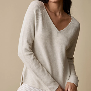 A. Putnam Washable Cashmere Sweater