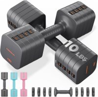 FEIERDUN DB3 5-in-1 Adjustable Dumbbell Set