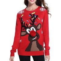 *daiseysboutique* Reindeer Knitted Sweater