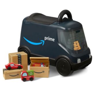 Amazon Delivery Van Ride On Toy for Kids