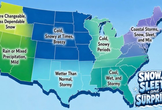 Farmers' Almanac predicts ‘snow, sleet and surprises’ for winter 2026