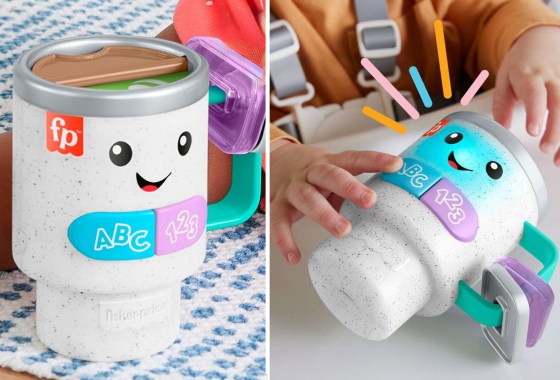 Fisher-Price just released a hip coffee mug, so toddlers can be on trend too