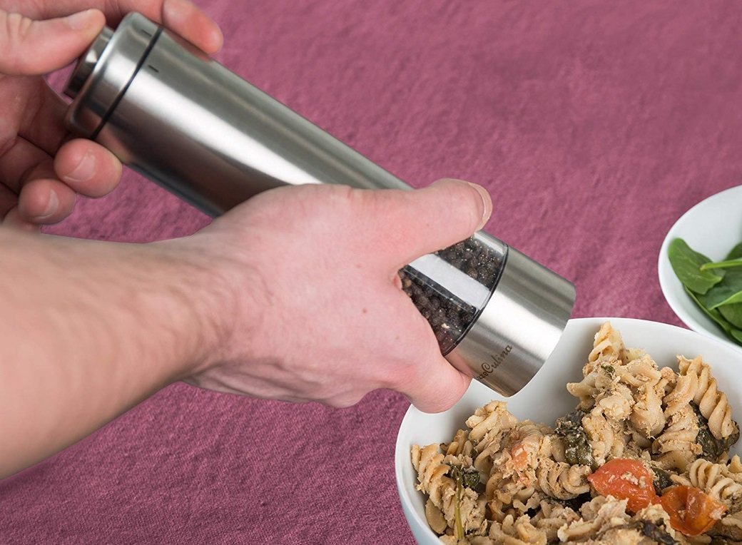 PEPPER GRINDER - Full Review of Chew Fun Electric Gravity Grinder 