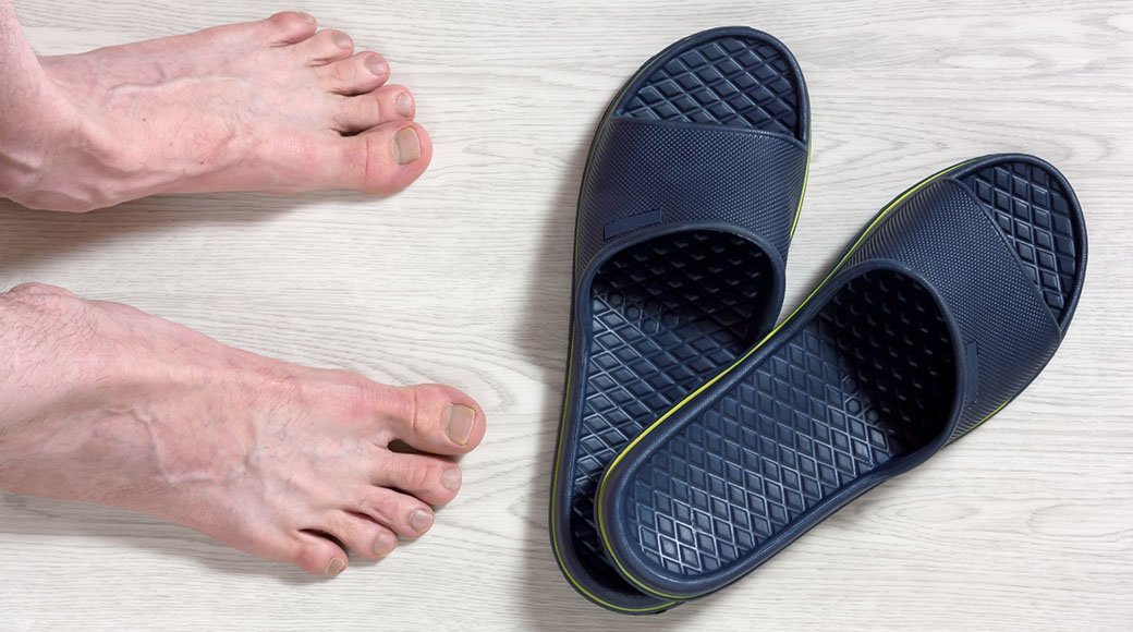 men shower shoes