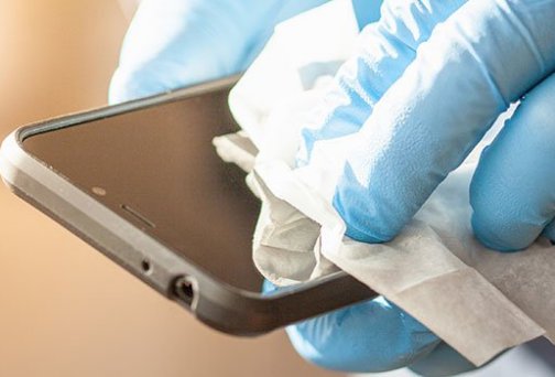 How to clean and sanitize your electronics
