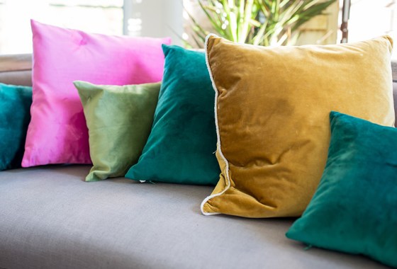 Best velvet throw pillow