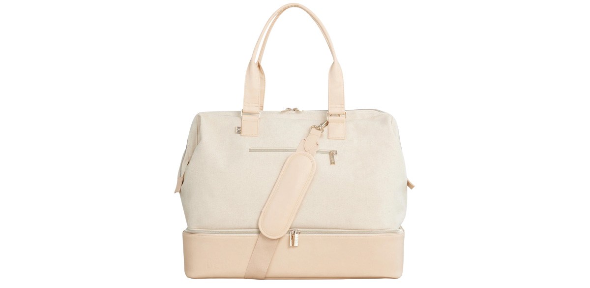 BÉIS The Weekender Bag in Beige