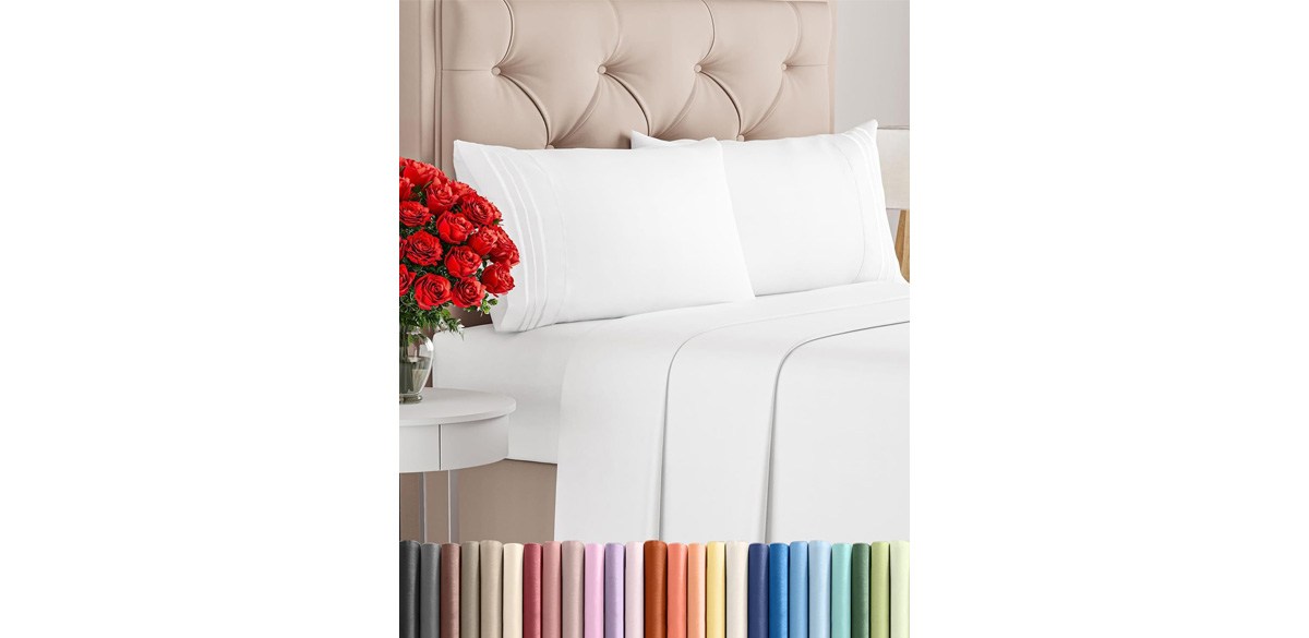 CGK Unlimited Queen-Size 4-Piece Sheet Set