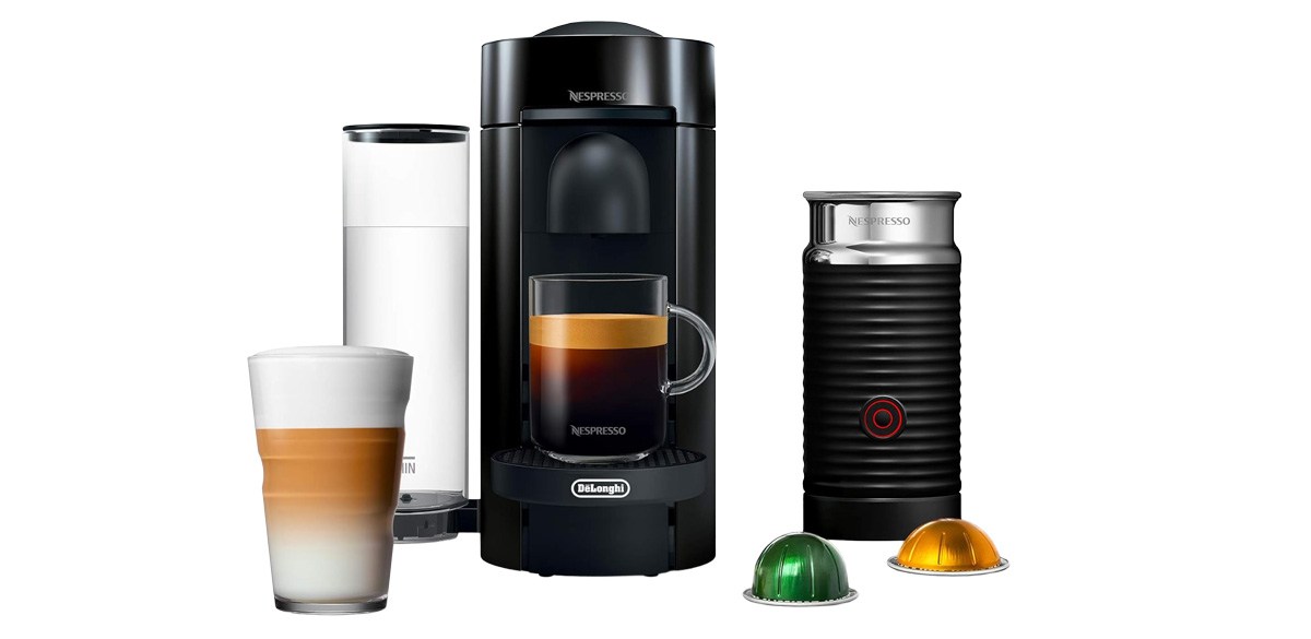 Nespresso VertuoPlus Coffee and Espresso Machine