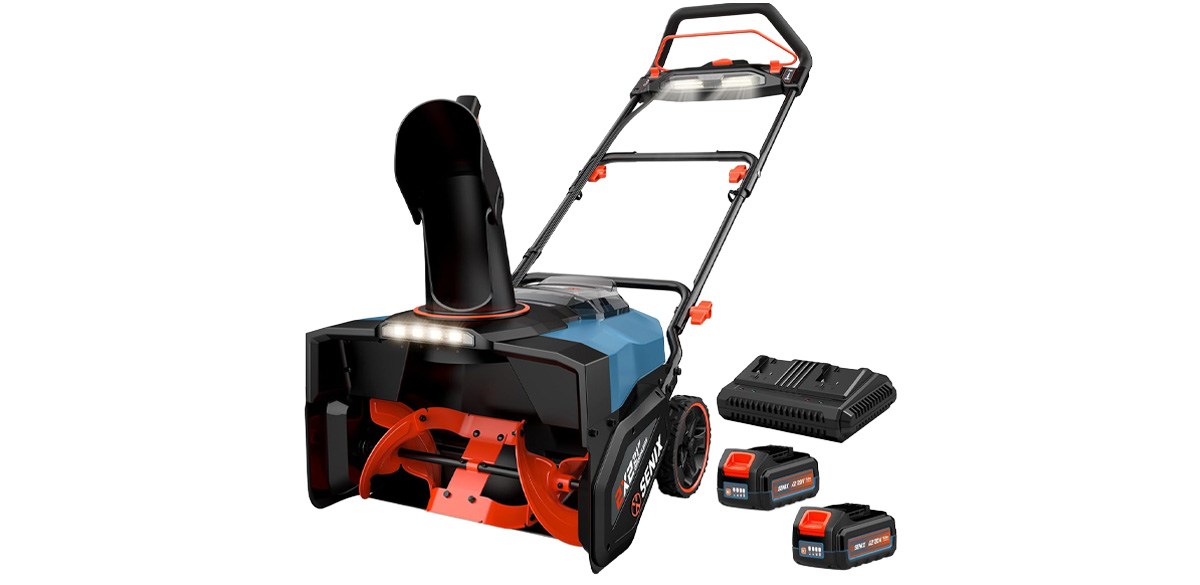 SENIX 2X2 40V Max Cordless Snow Blower