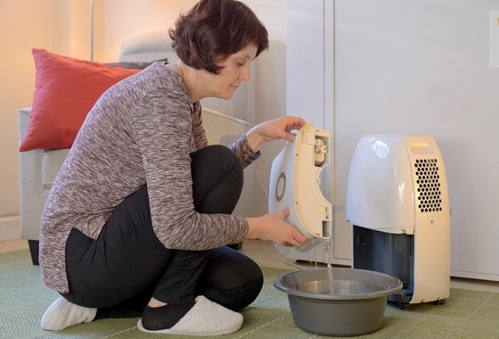 How to clean a dehumidifier
