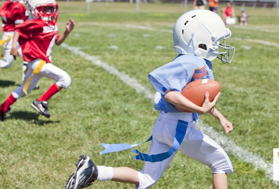 Adult vs. youth football helmets