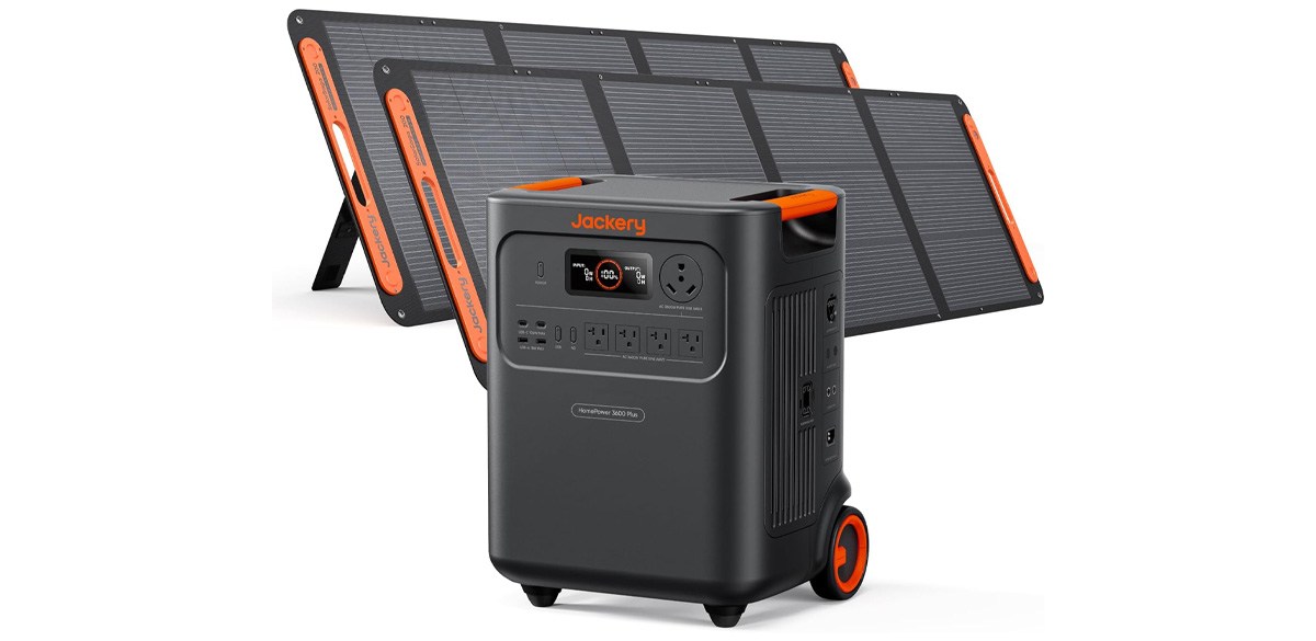 Jackery HomePower 3600 Plus Portable Power Station