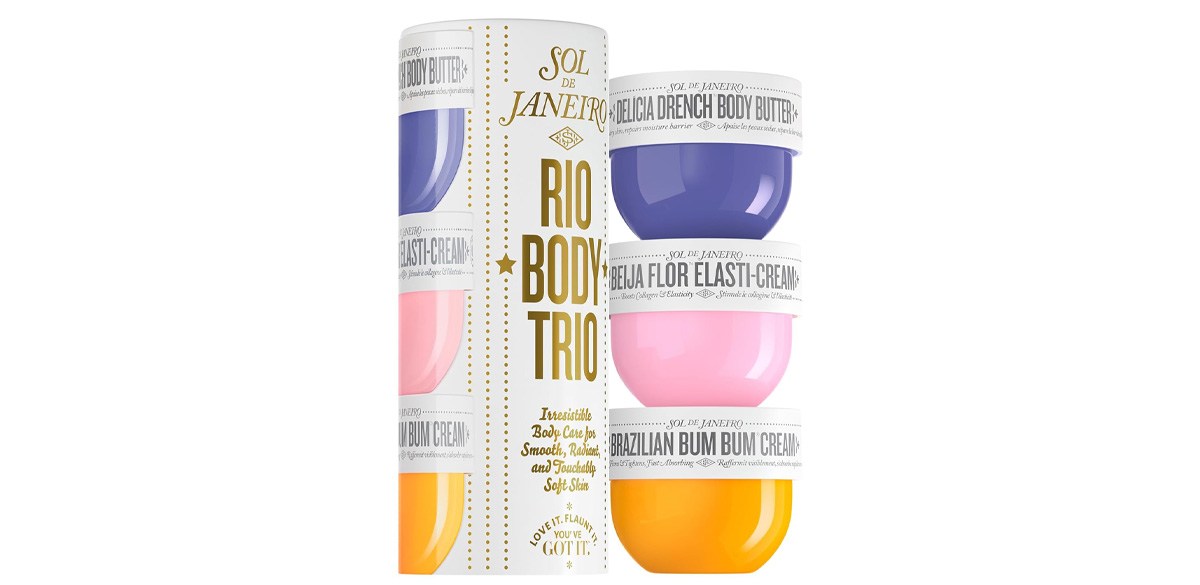 Sol de Janeiro Rio Trio Mini Vanilla Body Cream Trial Set