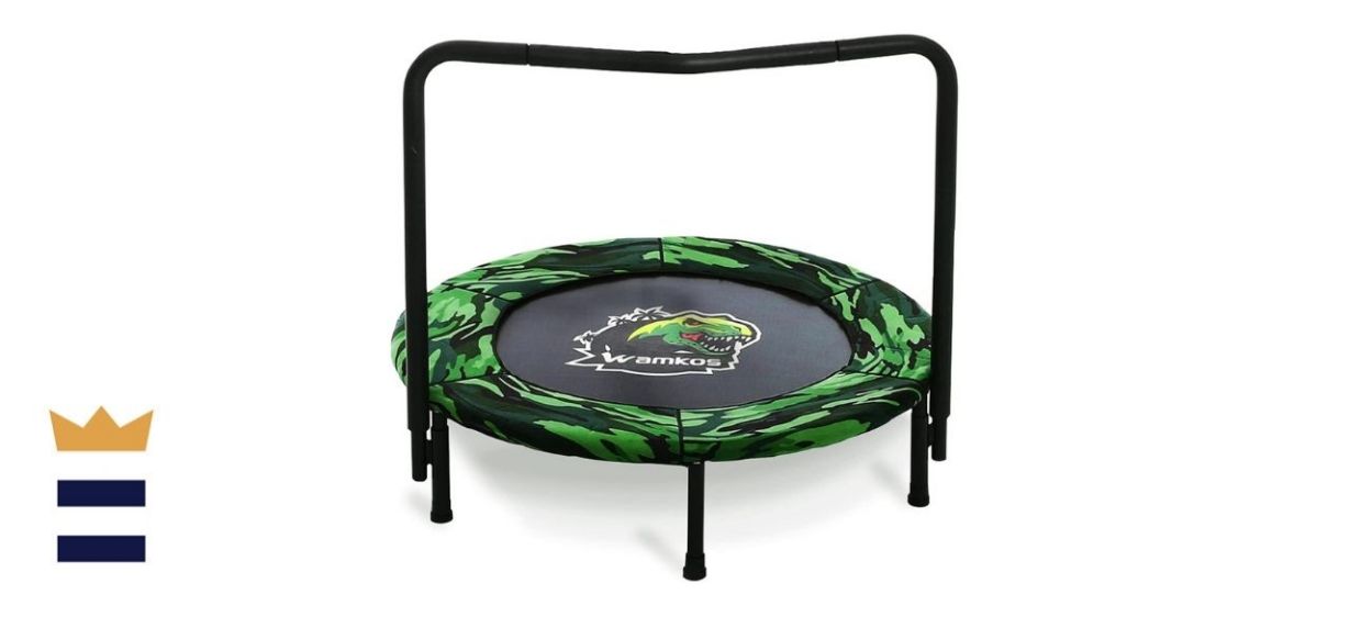 2022 Upgraded Dinosaur Mini Trampoline for Kids
