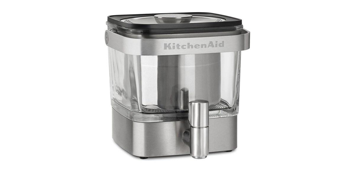 KitchenAid KCM4212SX Cold Brew Coffee Maker-Brushed Stainless Steel