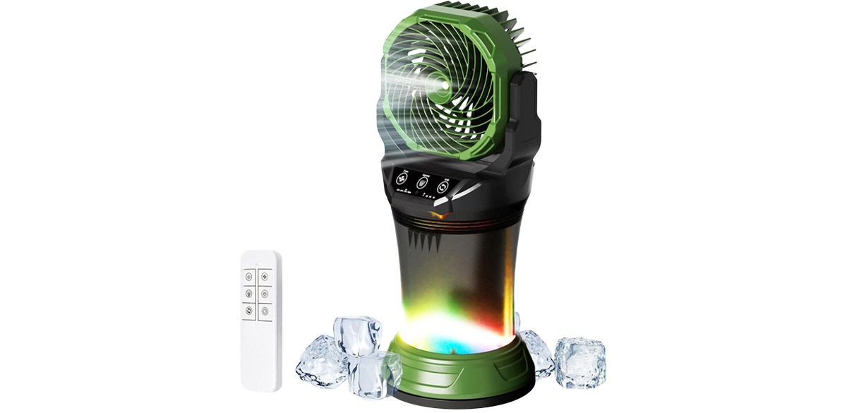 Daonlc Portable Misting Fan with Remote