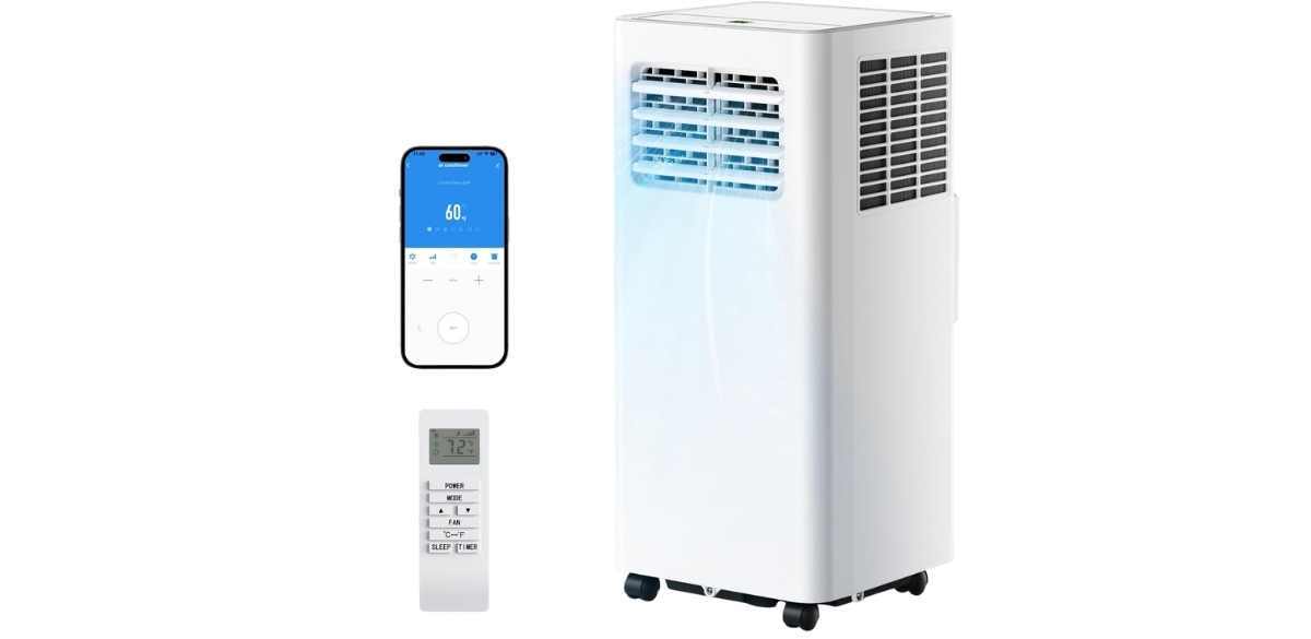 EUHOMY Portable Air Conditioner 12,000 BTU