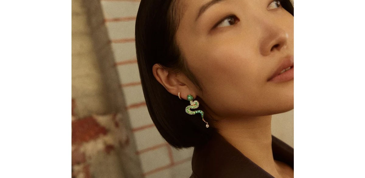 Hiss and Tell Snake Earrings