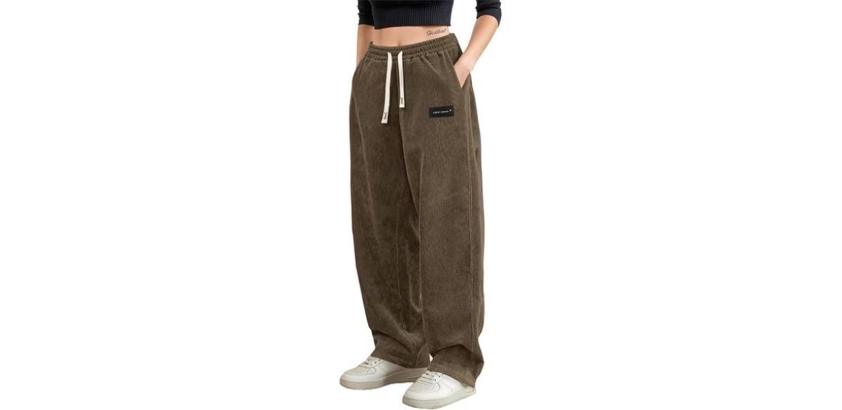 Women's Corduroy Casual Pants